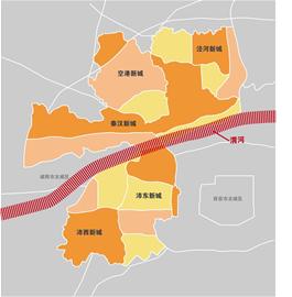 西咸新区下属的5个新城规划已在制订; 渭河穿越大西安 城河共生启题